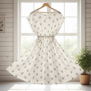 Double gauze/muslin Animals design A digital print ORGANIC