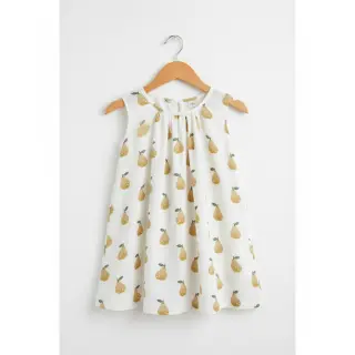 Double gauze/muslin Pears design B digital print