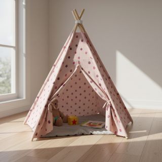 Double gauze/muslin Fruits apple soft rose