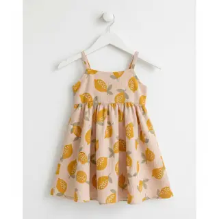 Double gauze/muslin Lemons sand