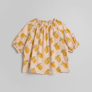 Double gauze/muslin Lemons sand