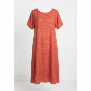 Double gauze/muslin Vintage red