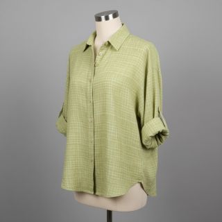 Double gauze/muslin Vintage lime