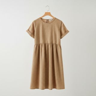 Double gauze/muslin Vintage camel