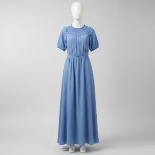 Double gauze/muslin royal blue