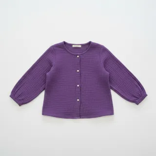 Double gauze/muslin violet