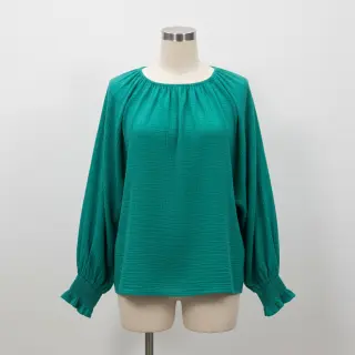 Double gauze/muslin dark teal