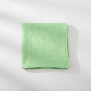 Double gauze/muslin light lime