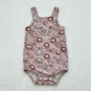 Double gauze/muslin Safari buddys design A digital print