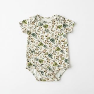 Double gauze/muslin Safari buddys design B digital print