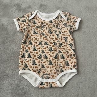 Double gauze/muslin Baby dino design B digital print