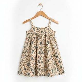 Double gauze/muslin Baby dino design B digital print