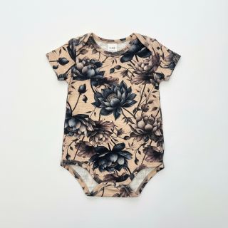 Double gauze/muslin Dreamy flowers design B digital print