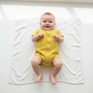 Double gauze/muslin banana ORGANIC