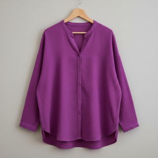 Double gauze/muslin cyclaam ORGANIC