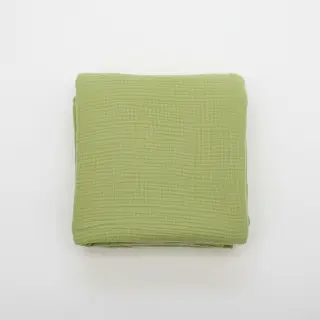 Double gauze/muslin old lime ORGANIC