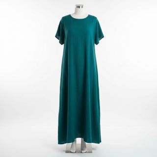 Double gauze/muslin petrol ORGANIC