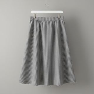 Double gauze/muslin YARN DYED Stripes grey