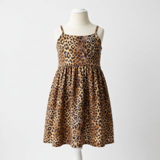 Double gauze/muslin Animal skin panther digital print