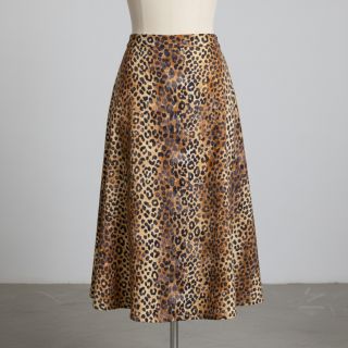 Double gauze/muslin Animal skin panther digital print