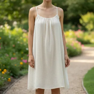 Double gauze/muslin SIMPLY NATURAL