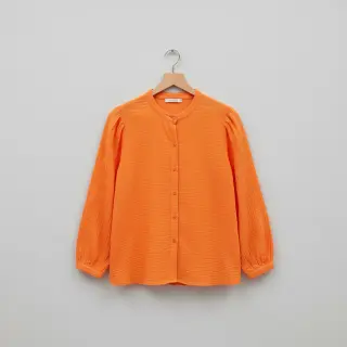 Double gauze/muslin neon orange