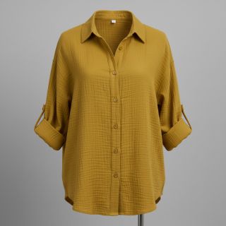 Double gauze/muslin gold