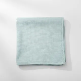 Double gauze/muslin baby blue ORGANIC