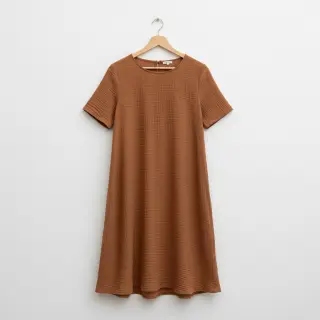Double gauze/muslin cognac ORGANIC