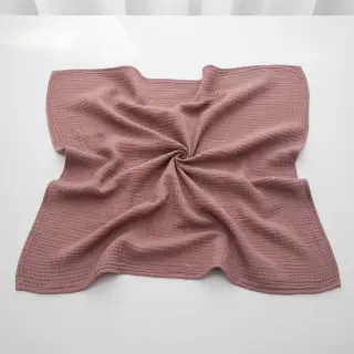 Double gauze/muslin light lilac