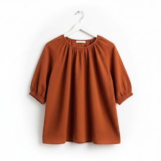 Double gauze/muslin rust