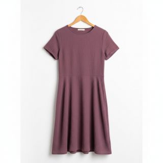 Double gauze/muslin purple