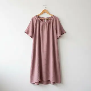 Double gauze/muslin lilac