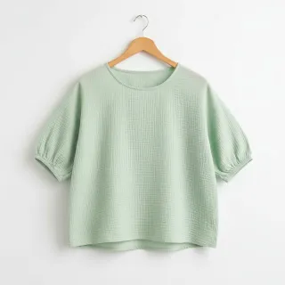 Double gauze/muslin mint