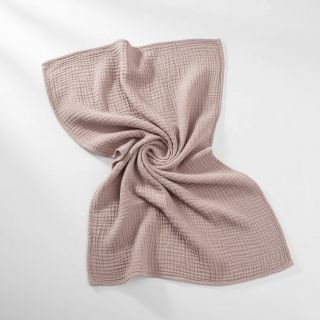 Double gauze/muslin old rose