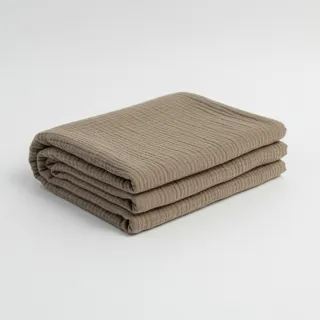 Double gauze/muslin sand ORGANIC