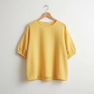 Double gauze/muslin soft yellow ORGANIC