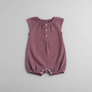 Double gauze/muslin purple ORGANIC