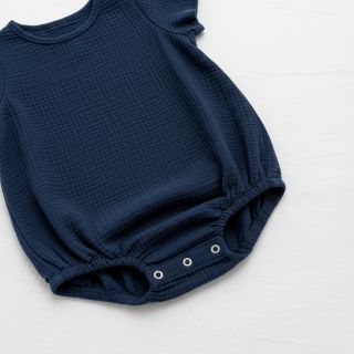 Double gauze/muslin navy