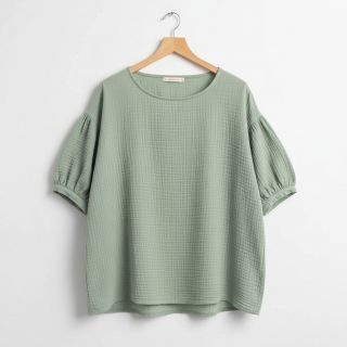 Double gauze/muslin dark mint