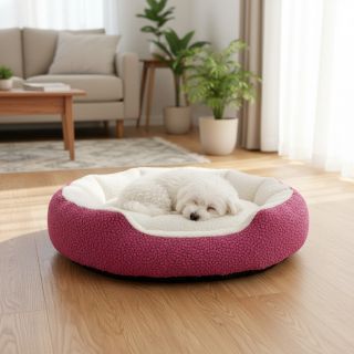 Fleece TEDDY DOUBLE SIDED pink