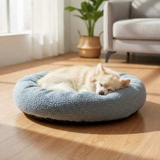 Fleece TEDDY DOUBLE SIDED pale turquoise