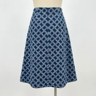 JEANS DENIM Ruffle design A