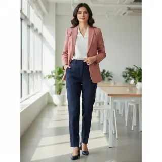 JEANS Denim old rose