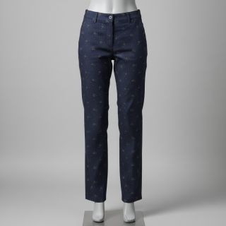 Cotton fabric JEANS Glitter small dots