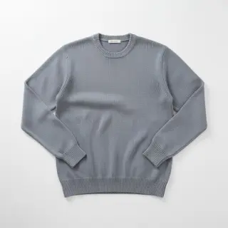 Knit fabrics BABY KNIT steel blue
