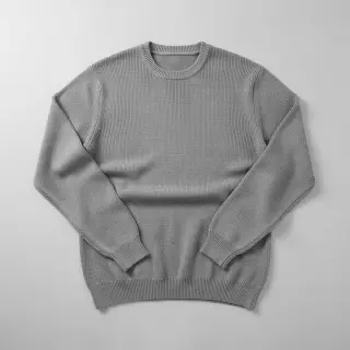 Knit fabrics BABY KNIT light grey