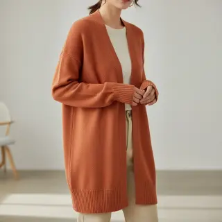 Knit fabrics BABY KNIT rust