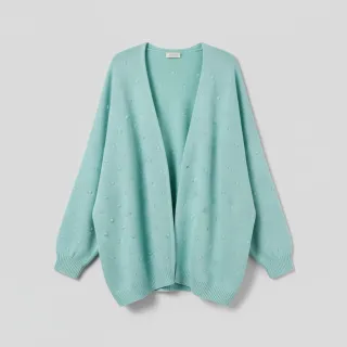 Knit fabrics BIG KNIT DOT mint