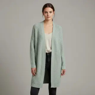 Knit fabrics BIG KNIT mint